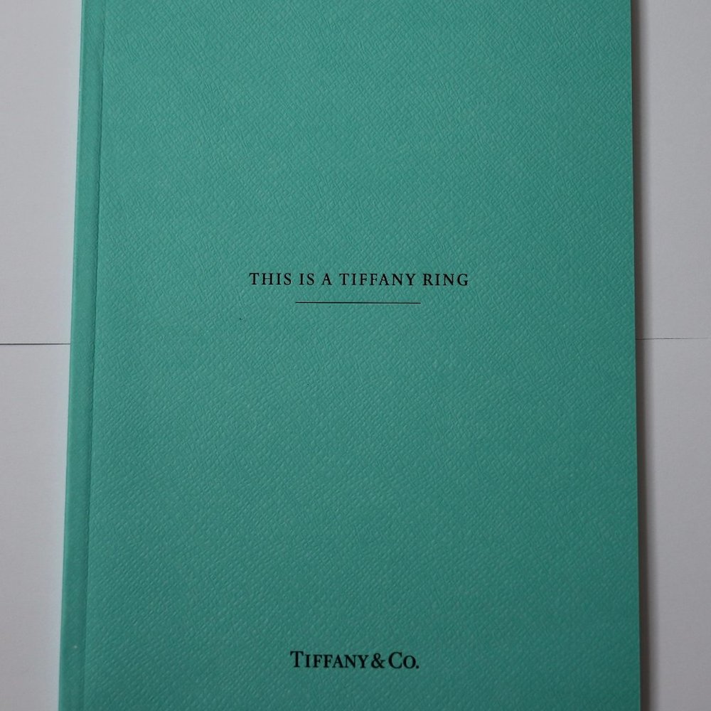 Tiffany & Co Catalog 2013 Bridal Wedding Ring Blue Book This is a Tiffany Korean